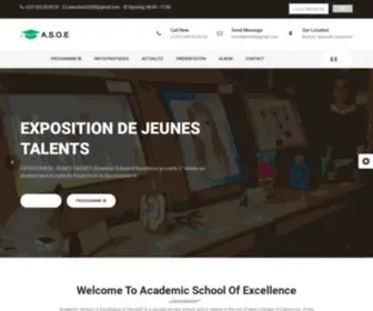 Academicschool-Ofexcellence.com(Academic School Of Excellence) Screenshot