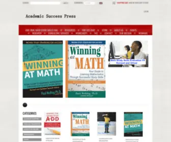 Academicsuccess.com(Academic Success Press) Screenshot