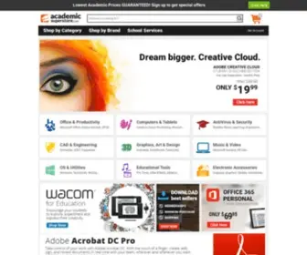 Academicsuperstore.com(Academic Superstore) Screenshot