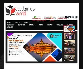 Academicsworld.org(Academicsworld conference) Screenshot