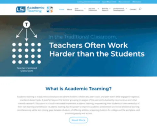 Academicteaming.com(Academic Teaming) Screenshot