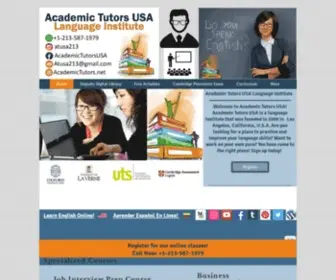 Academictutors.net(Academic Tutors USA) Screenshot