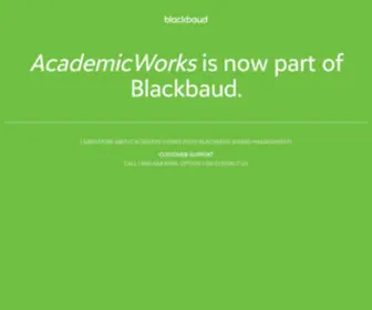 Academicworks.com(Scholarship Management Software Solution) Screenshot