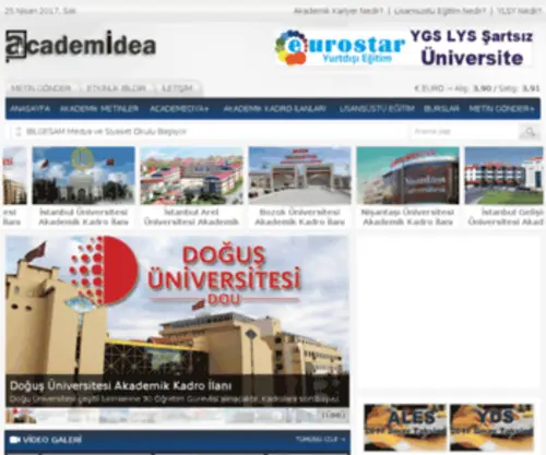 Academidea.com(Academİdea) Screenshot