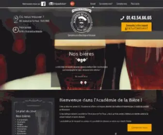 Academie-Biere.com(Académie) Screenshot