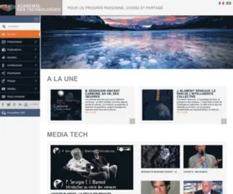 Academie-Technologies.fr(L'académie des technologies) Screenshot