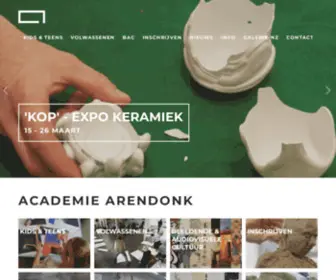 Academiearendonk.be(Academiearendonk) Screenshot