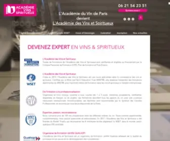 Academievin.fr(Académie) Screenshot