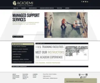 Academiproshop.com(ACADEMI Proshop) Screenshot