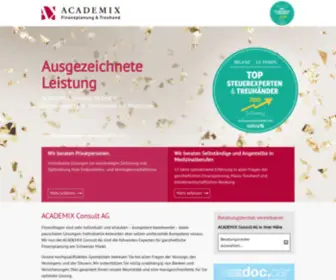 Academix.ch(Finanzplanung & Treuhand) Screenshot