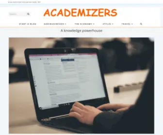 Academizers.com(Academizers) Screenshot