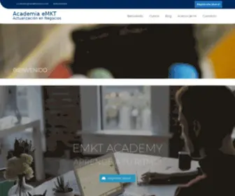 Academkt.mx(Academia eMKT) Screenshot