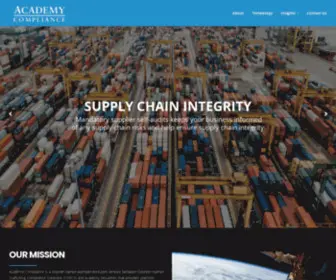 Academy-Compliance.com(WordPress) Screenshot