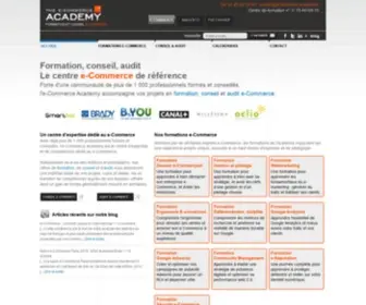 Academy-Ecommerce.com(Formation e) Screenshot