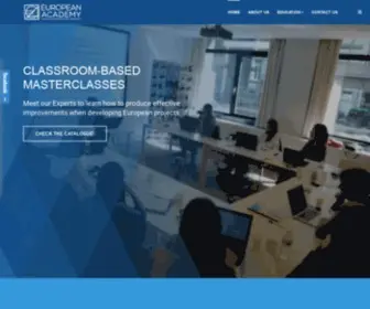 Academy-Europa.eu(European Academy for Education and Social Research) Screenshot