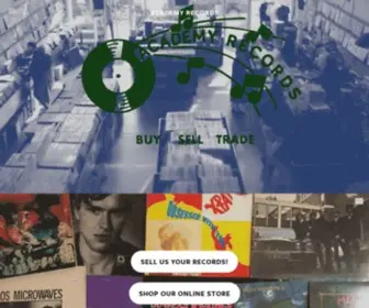 Academy-LPS.com(Academy Records) Screenshot