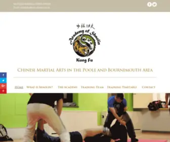 Academy-Shaolin.co.uk(Martial Arts in Poole & Bournemouth) Screenshot