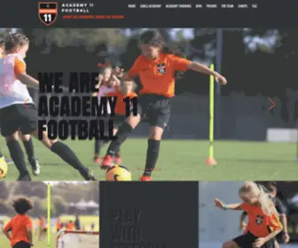 Academy11.com.au(Soccer Coaching) Screenshot