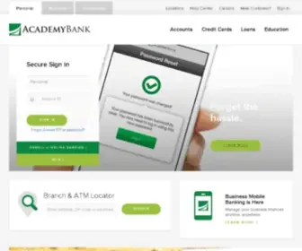 Academybankmw.com(Academy Bank) Screenshot