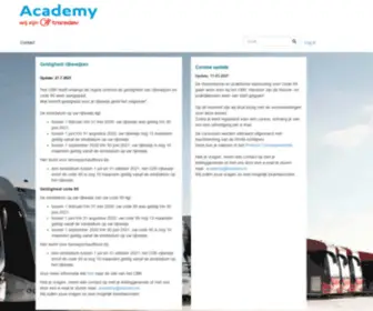 Academyconnexxion.nl(Connexxion) Screenshot