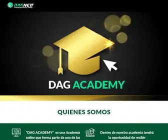 Academydnt.com(Quienes Somos) Screenshot