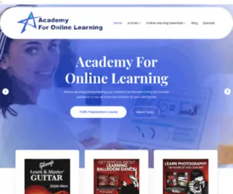 Academyforonlinelearning.com(The Academy For Online Learning) Screenshot