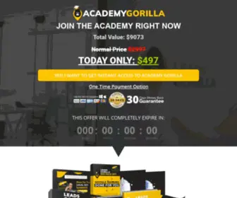 Academygorilla.com(Gorilla Academy) Screenshot