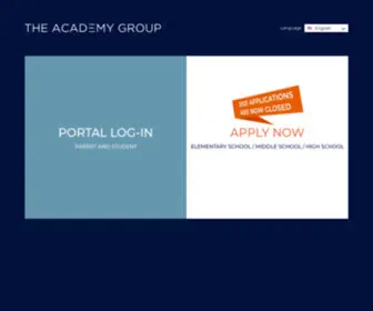 Academygroupapp.com(The Academy Group) Screenshot