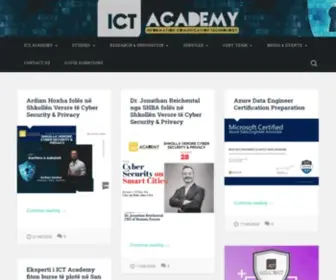 Academyict.net(My front page) Screenshot