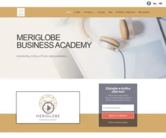 Academymeriglobe.cz(Hlavní strana) Screenshot