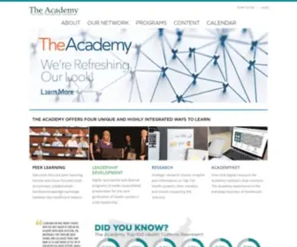 Academynet.com(The Academy) Screenshot