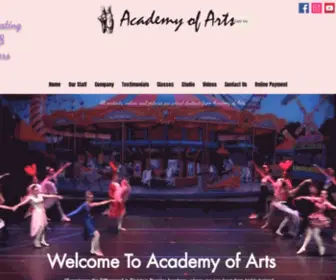 Academyofartsinc.com(Academyofartsinc) Screenshot