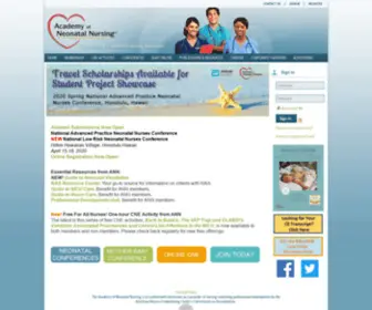 Academyofneonatalnursing.org(Academy of Neonatal Nursing) Screenshot