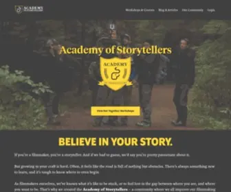 Academyofstorytellers.com(Academy of Storytellers) Screenshot
