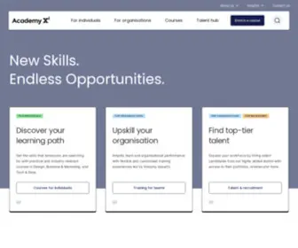 Academyxi.com(Academy Xi) Screenshot