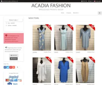 Acadiafashion.com(Acadiafashion) Screenshot