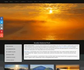 Acadiamagic.com(Acadia National Park Insider Guide) Screenshot