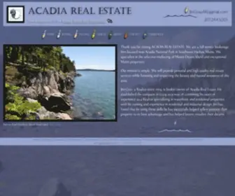 Acadiare.com(Acadia Real Estate) Screenshot