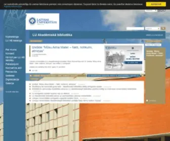 Acadlib.lv(Latvijas Universit?te) Screenshot