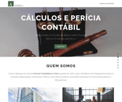 Acadrolli.com.br(Principal) Screenshot