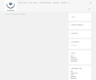 Acadupdate.com(ACADUPDATE) Screenshot
