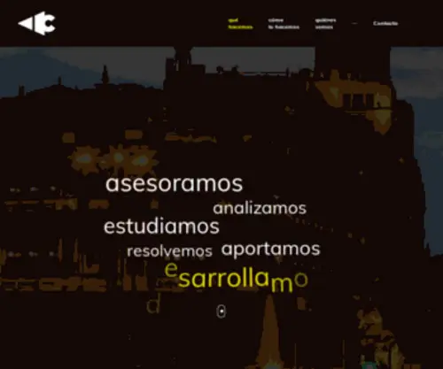 Acagencia.com(Qué hacemos... Programación web & diseño. Diseño web & marketing. SERVICIOS) Screenshot