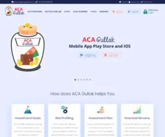 Acagullak.com(ACA Gullak) Screenshot