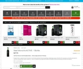 Acaiberrycompany.com(Taking you to Monavie Active) Screenshot