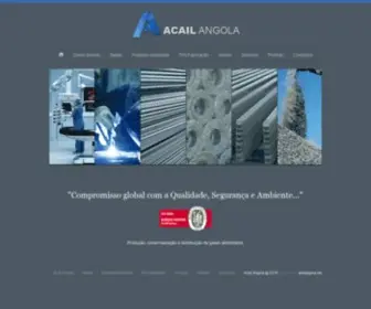 Acailangola.com(Acail Angola) Screenshot
