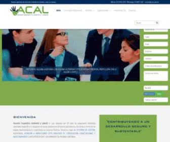 Acal.com.mx(Asesoría Corporativa Ambiental y Laboral) Screenshot