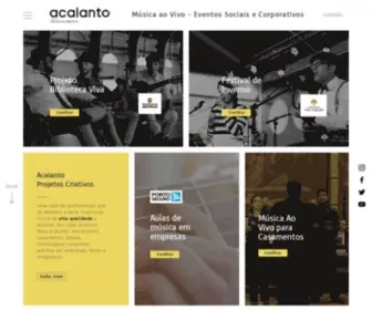 Acalantoproducoes.com(Confiança) Screenshot