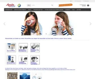 Acalawasserfilter.de(Wasserenthärter) Screenshot