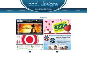 Acaldesigns.com(ACAL Designs) Screenshot