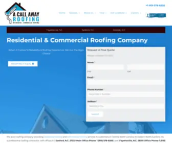 Acallawayroofing.com(Roofing Company) Screenshot